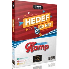 Iq Yayınları TYT Hedef 80 Eşit Ağırlık Sözel Kamp Üniversite Hazırlık Sınav Bilgisi 2024
