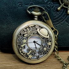 Larimar Özel Tasarım  Vintage Köstekli Saat