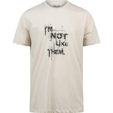 2AS Alex Baskılı Erkek Sıfır Yaka T-Shirt 035