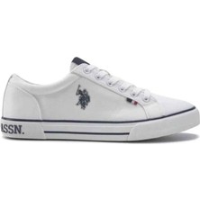 U.S. Polo Assn. Erkek Sneaker Beyaz 01543632 Teo Tex 4fx