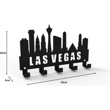 Decorelax Las Vegas Metal Anahtarlık Siyah