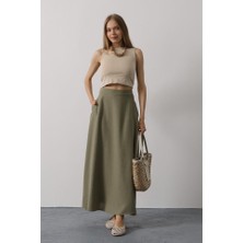 Edolika Keten Etek - Haki
