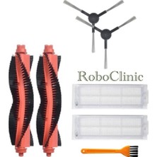 Roboclinic Xiaomi Mi Robot Vacuum Mop Pro (STYJ02YM) Robot Süpürge Uyumlu Yenileme Seti.