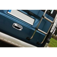 Fiat Doblo Krom Bagaj Açma Kromu 2 Prç 2000-2010 Arası Paslanmaz Çelik
