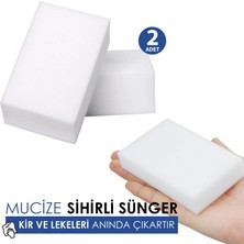 Sihirli Oto Temizlik Süngeri | Oto Tampon Torpido Temizleyici Çizik Alıcı | 2 Adet