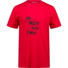 2AS Alex Baskılı Erkek Sıfır Yaka T-Shirt 035