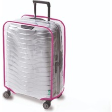 Şeffaf Valiz Kılıfı ve Bavul Koruyucu Renkli Biye