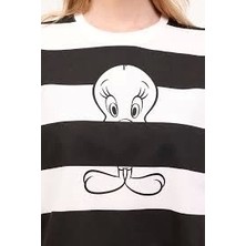 Lumberjack Wl Lıma 11GFL977 4fx Ekru Kadın Kısa Kol T-Shirt 101643415