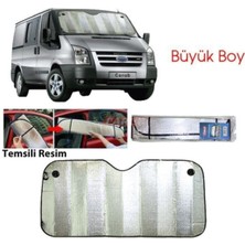 Ön Cam Büyük Boy Güneşlik 150X70 cm Minibus Transit Panelvan