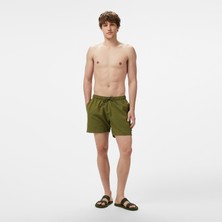 Nautica Erkek Yeşil Regular Fit Deniz Şortu