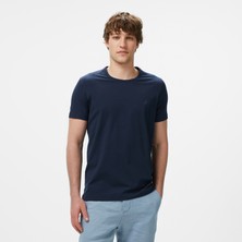 Nautara Erkek Lacivert Regular Fit T-Shirt