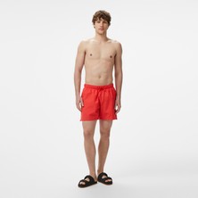 Nautica Erkek Kırmızı Regular Fit Deniz Şortu