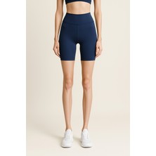 HNX  Yüksek Bel Toparlayıcı Kadın Spor Kısa Tayt