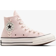 Converse Chuck 70 Crafted Laces Unisex Pembe Sneaker