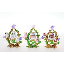 Sıvaroskı Baykuş Figürü 10*8 cm