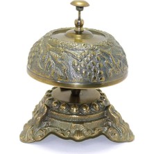 Pirinç Resepsiyon Zili 18*15 cm