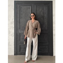 Kadın Kemerli Kimono