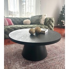 Well Modern Orta Sehpa  Bohem Central Table Traverten Suntalam Tabla Metal Ayak