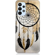 Samsung Galaxy A73 Uyumlu Tüylü Düşlerin Tuzağı  Desenli Silikon Kılıf