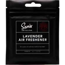 Sam's Detailing - Lavender Air Freshener - Lavanta Esanslı Askı Koku