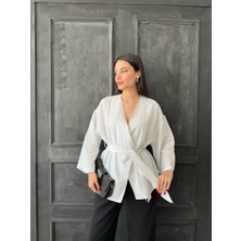 Kadın Kemerli Kimono