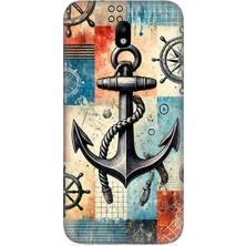 Samsung Galaxy J7 Pro Uyumlu Çapanın Gücü Kompozisyonu  Desenli Silikon Kılıf