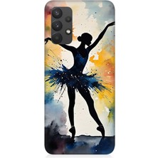 Samsung Galaxy A32 Uyumlu Dansın Büyülü Gölgesi  Desenli Silikon Kılıf