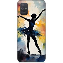 Samsung Galaxy A71 Uyumlu Dansın Büyülü Gölgesi  Desenli Silikon Kılıf