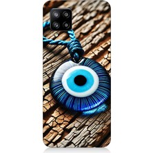 Samsung Galaxy A42 5g Uyumlu Nazarlıkta Ahşap Koruma Gücü  Desenli Silikon Kılıf