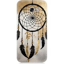 Samsung Galaxy A5 2017 Uyumlu Tüylü Düşlerin Tuzağı  Desenli Silikon Kılıf