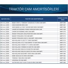 AMRT-001 Başak Traktör 20/60 Kaput Amortisörü. 440 Mm. 1300N