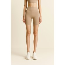 HNX  Yüksek Bel Toparlayıcı Kadın Spor Kısa Tayt