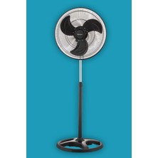 Sanayi Tipi Ayaklı Vantilatör 140CM – 3 Kademeli 3 Metal Kanatlı 80W Güçlü Fan 18 Inç