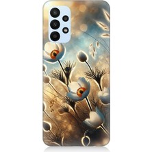 Samsung Galaxy A23 Uyumlu Pamuk Dalları Bahar Ruhu  Desenli Silikon Kılıf