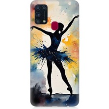 Samsung Galaxy M31 Uyumlu Dansın Büyülü Gölgesi  Desenli Silikon Kılıf