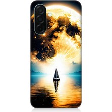 Samsung Galaxy A36 Uyumlu Güneşin Ardında Umut  Desenli Silikon Kılıf