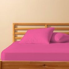 %100 Pamuklu   Tek Kişilik Lastikli Çarşaf 100X200+30 | 50X70 Yastık Kılıfı ( 1 Adet )