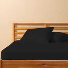 %100 Pamuklu   Çift Kişilik Lastikli Çarşaf 160X200+30 | 50X70 Yastık Kılıfı ( 2 Adet )