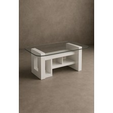 Recta Coffee Table - Beyaz