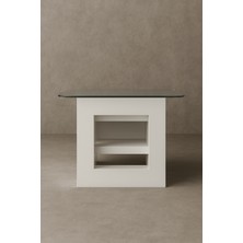 Recta Coffee Table - Beyaz