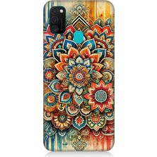 Samsung Galaxy M21 Uyumlu Mistik Mandala Deseni Ruhu  Desenli Silikon Kılıf