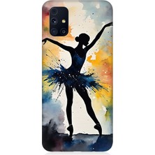 Samsung Galaxy M31S Uyumlu Dansın Büyülü Gölgesi  Desenli Silikon Kılıf