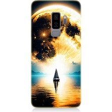 Samsung Galaxy S9 Plus Uyumlu Güneşin Ardında Umut  Desenli Silikon Kılıf
