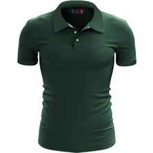 Raru Pamuk Polo T-Shirt Impero Yeşil