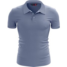 Raru Pamuk Polo T-Shirt Impero Mavi