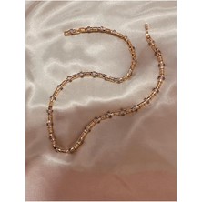 Xuping Vıp Serenay Kolye Gold Reng Çelik