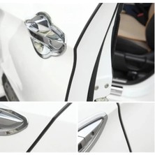 Land Rover  Vogue Oto Araç Kapı Koruma Fitili 5metre Parlak Siyah Renk Çarpma Çizilme Önleyici Fitil