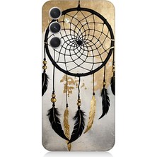 Samsung Galaxy S23 Fe Uyumlu Tüylü Düşlerin Tuzağı  Desenli Silikon Kılıf