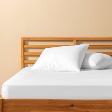 %100 Pamuklu   Tek Kişilik Lastikli Çarşaf 120X200+30 | 50X70 Yastık Kılıfı ( 1 Adet )
