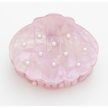 Renkli Deniz Kabuğu Incili  Mandal Toka